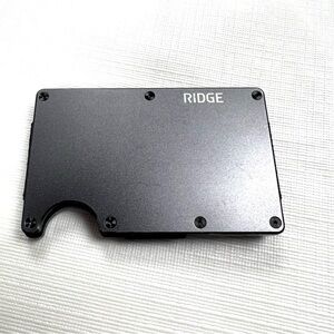 The Ridge Men's Wallet Money Clip- Grey USED